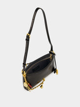 Dolce & Gabbana Black Lock Calfskin Shoulder Bag