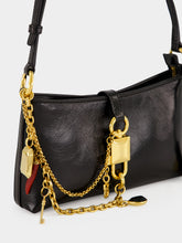 Dolce & Gabbana Black Lock Calfskin Shoulder Bag