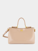 Dolce & Gabbana Vittoria Handbag in Nude Pink Calfskin