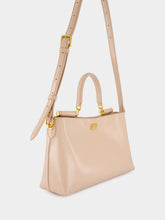 Dolce & Gabbana Vittoria Handbag in Nude Pink Calfskin