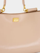Dolce & Gabbana Vittoria Handbag in Nude Pink Calfskin