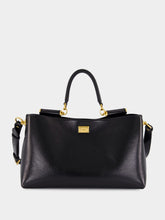 Dolce & Gabbana Vittoria Handbag in Black Calfskin