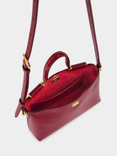 Dolce & Gabbana Vittoria Handbag in Dark Red Calfskin