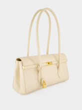 Dolce & Gabbana White Marlene Palmellato Leather Handbag
