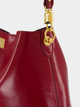 Dolce & Gabbana Red Large Vittoria Calfskin Shoulder Bag