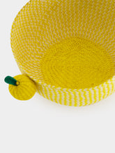 Coro Cora Toquilla Palm Bowl with Lemons