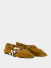 Le Monde Beryl Mokka Suede Claudia Ballet Slippers