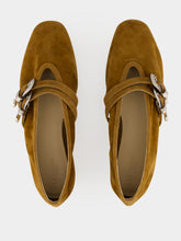 Le Monde Beryl Mokka Suede Claudia Ballet Slippers