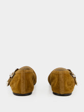 Le Monde Beryl Mokka Suede Claudia Ballet Slippers