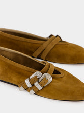 Le Monde Beryl Mokka Suede Claudia Ballet Slippers