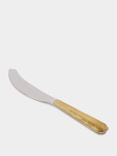Neva Pizza Knife with Pine Handle
