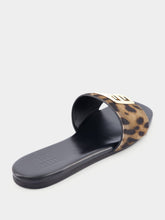 Givenchy 4G Leopard Flat Sandals