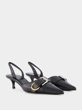 Givenchy Black Voyou Slingbacks