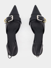 Givenchy Black Voyou Slingbacks