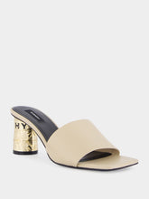 Givenchy Beige Tape Heeled Mules