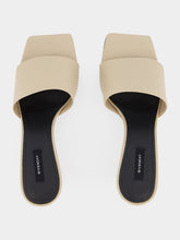 Givenchy Beige Tape Heeled Mules
