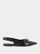 Givenchy Voyou Flat Leather Slingbacks