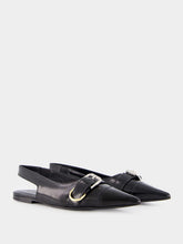 Givenchy Voyou Flat Leather Slingbacks