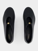 Black 4G Liquid Nappa Ballerina | PDP - Fashion Clinic