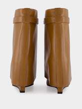 Givenchy Tan Shark Ankle Boots in Leather