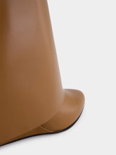 Givenchy Tan Shark Ankle Boots in Leather