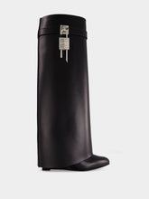 Givenchy Black Shark Lock High Boots