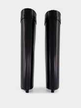 Givenchy Black Leather Shark Boots