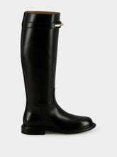 Givenchy Black Pinch Flat Calfskin Leather Boots