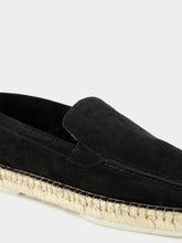 Aurélien Black Suede Beachside Loafers