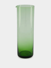 Bitossi Green Hand-Blown Pitcher
