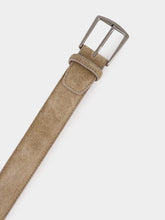 Aurélien Beige Suede Leather Belt