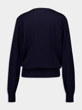 Ami Paris Navy Blue Classic Sweater