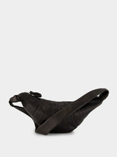 Lemaire Medium Croissant Bag in Dark Chocolate Nappa Leather
