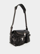 Lemaire Espresso Brown Croco-Embossed Gear Bag