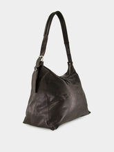Lemaire Dark Chocolate Belted Hobo Bag