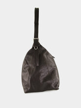 Lemaire Dark Chocolate Belted Hobo Bag