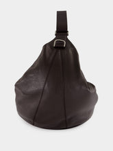 Lemaire Dark Chocolate Quiver Clip Leather Bag