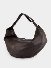Lemaire Dark Chocolate Quiver Clip Leather Bag