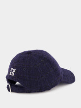 Givenchy Dark Blue Tweed Givenchy Cap
