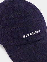 Givenchy Dark Blue Tweed Givenchy Cap