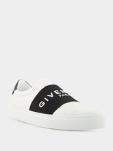 Givenchy White and Black Urban Street Leather Sneakers