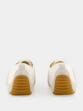 Givenchy White Slim Nylon and Suede Sneakers