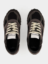 Givenchy Grey and Black Glide Nylon Suede Sneakers