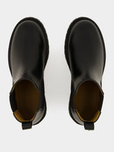 Givenchy Black Brushed Leather Chelsea Boots