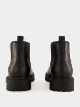 Givenchy Black Brushed Leather Chelsea Boots