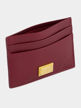 Dolce & Gabbana Bordeaux Plongé Calfskin Card Holder