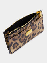 Dolce & Gabbana Leopard-Print Dauphine Card Holder
