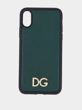 Dolce & Gabbana Green Leather IPhone X/XS Case