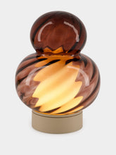 Nasonmoretti Violet Optic Twisted Bibendum Table Lamp