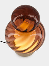 Nasonmoretti Violet Optic Twisted Bibendum Table Lamp